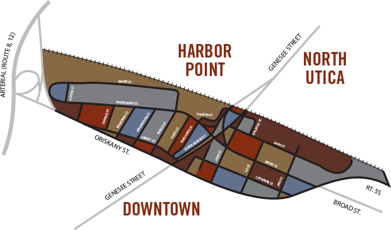 Bagg's Square map graphic